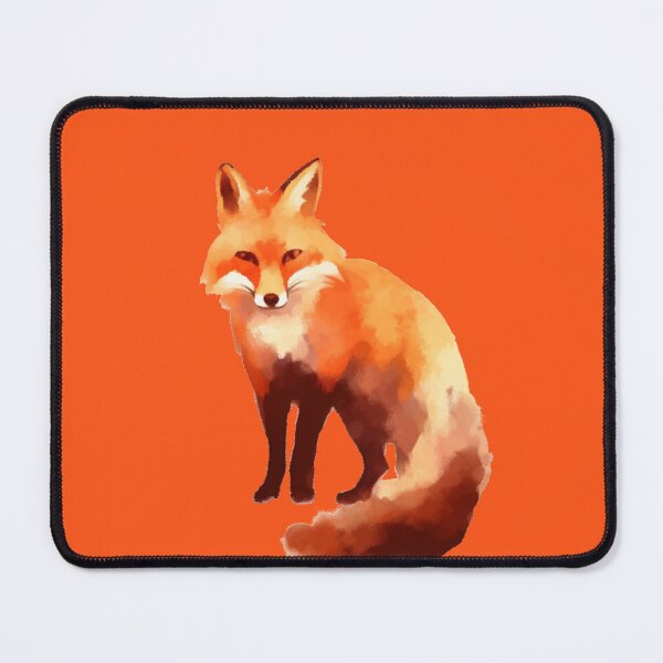 Item preview, Orange Fox Sitting And Looking Around designed and sold by jenmountainen.