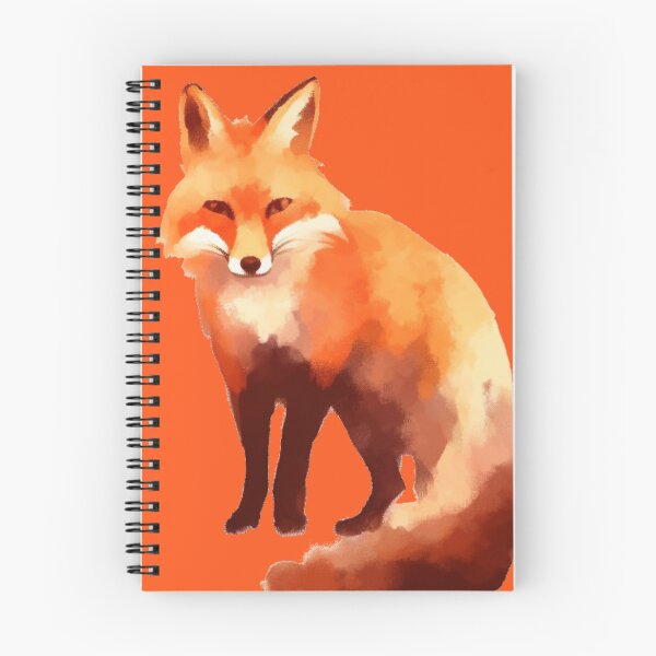 Item preview, Orange Fox Sitting And Looking Around designed and sold by jenmountainen.