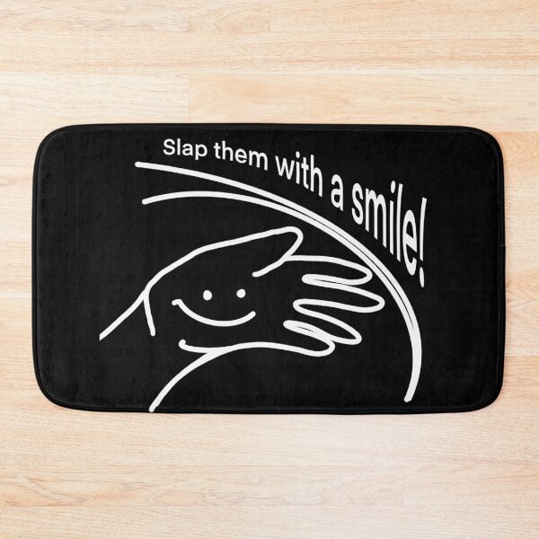Item preview, Joyful Defiance - 'Slap Them With a Smile' Graphic Design designed and sold by SmartDesignByBB.