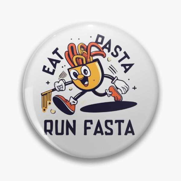 Item preview, eat pasta run fasta designed and sold by JackAMM.