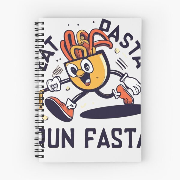 Item preview, eat pasta run fasta designed and sold by JackAMM.