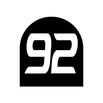 Artwork thumbnail, Number 92 by NumbersFort