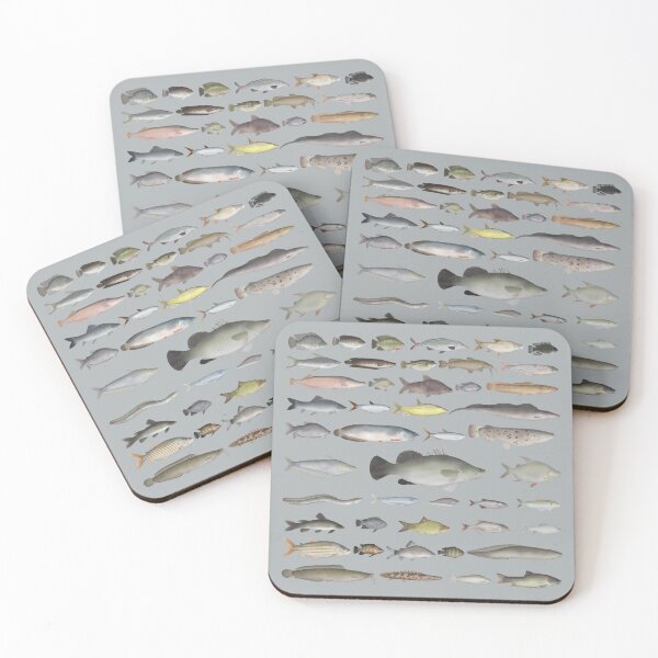 Item preview, Nile River Basin Fish Group designed and sold by fishfolkart.