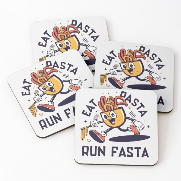 Item preview, eat pasta run fasta designed and sold by JackAMM.