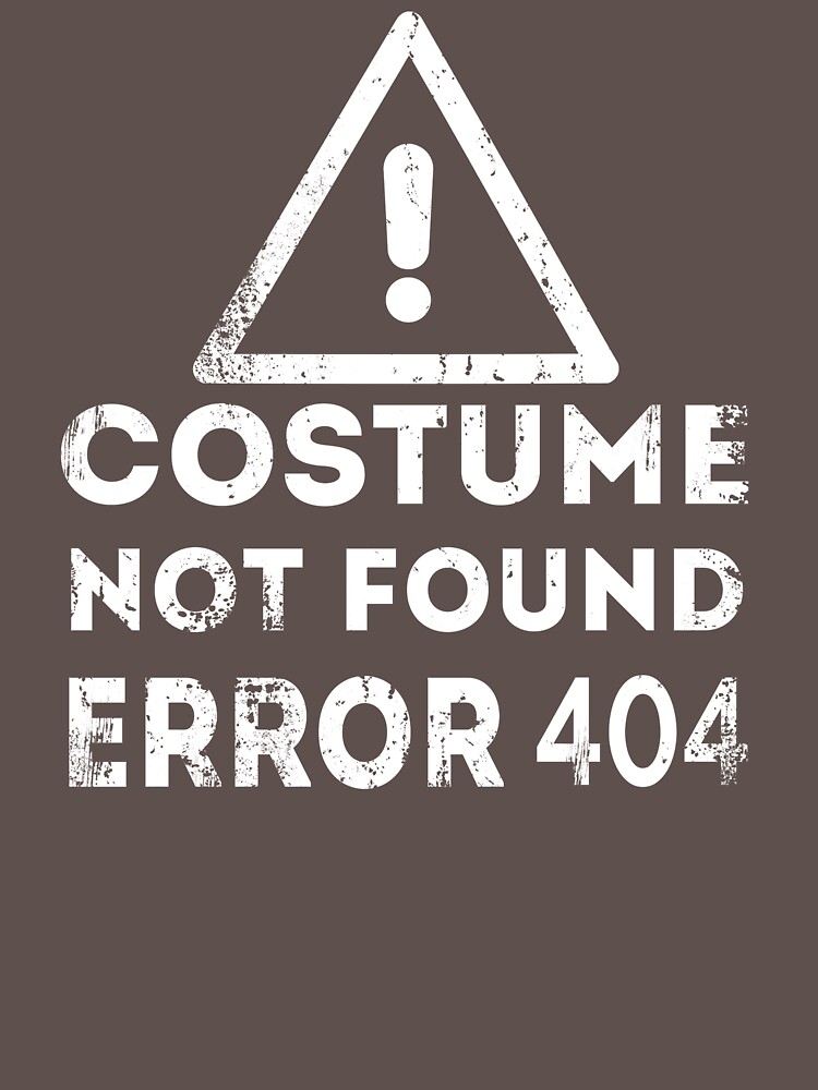 Costume Not Found Error 404 by Rithey79