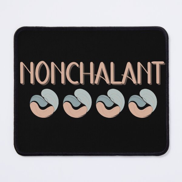 Item preview, Stylized Nonchalant: Chic Typographic Waves designed and sold by ChromaticBlend.