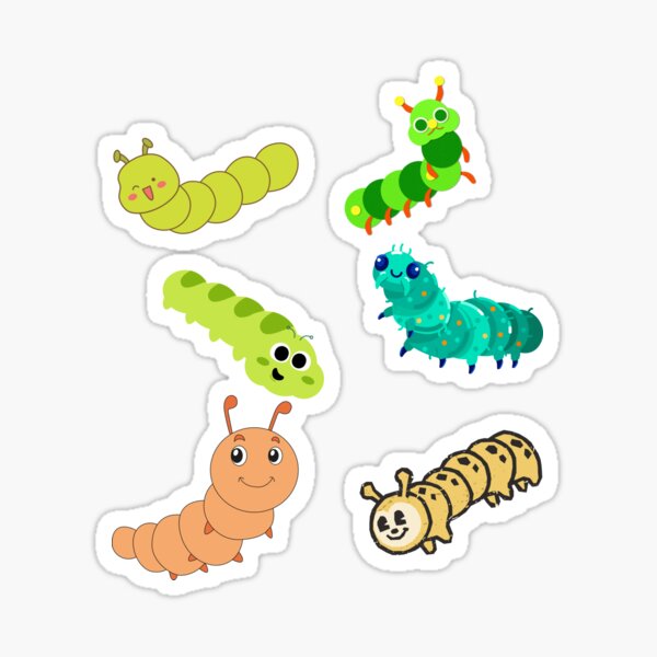 Item preview, Cute Caterpillar design designed and sold by bvdesignart.