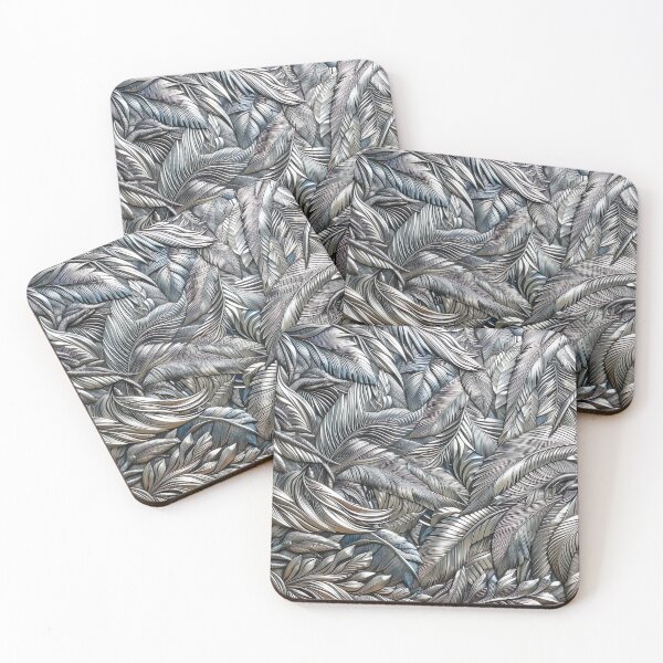 Item preview, Silver Leaves designed and sold by Visual Nomad Club.