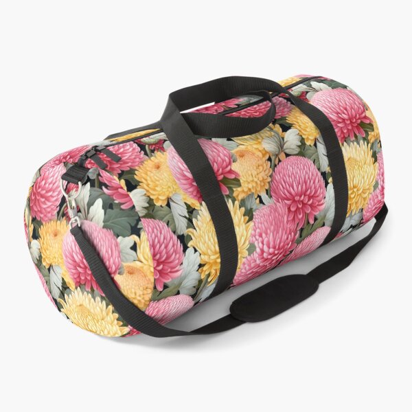 Item preview, Royal pink and yellow chrysanthemums designed and sold by Artdroid.