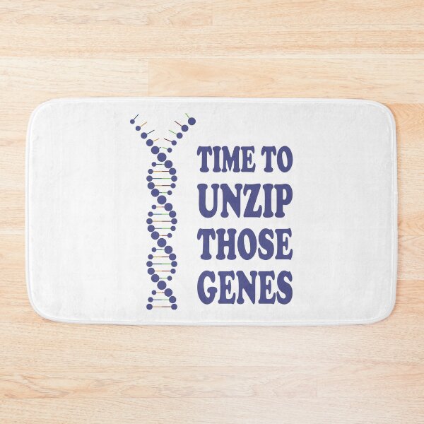 Item preview, Time To Unzip Those Genetic Genes designed and sold by ScienceCorner.