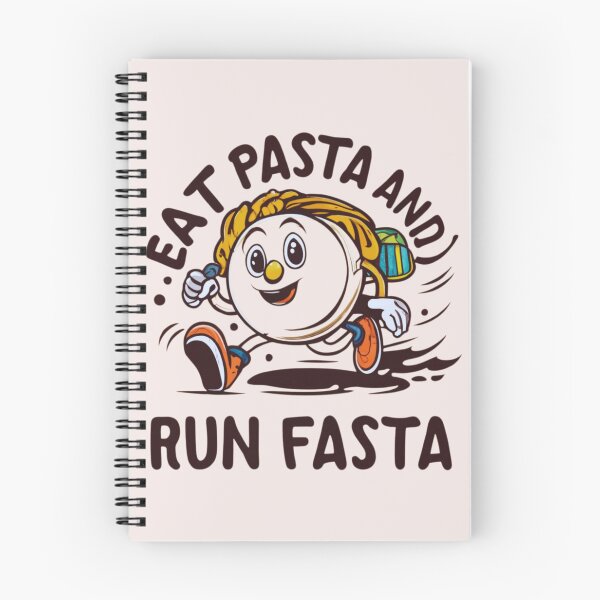 Item preview, eat pasta run fasta designed and sold by JackAMM.