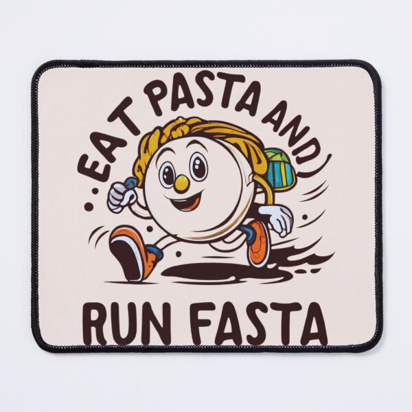 Item preview, eat pasta run fasta designed and sold by JackAMM.