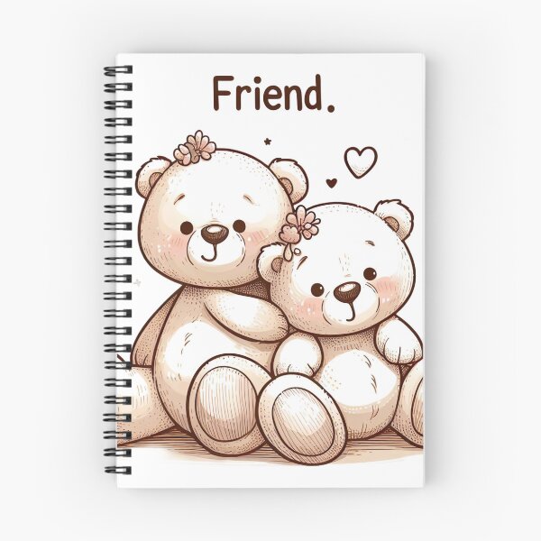 Item preview, "Sweet Teddy Bear Friendship: Playful Illustration with Cute Details" designed and sold by Huycao211.