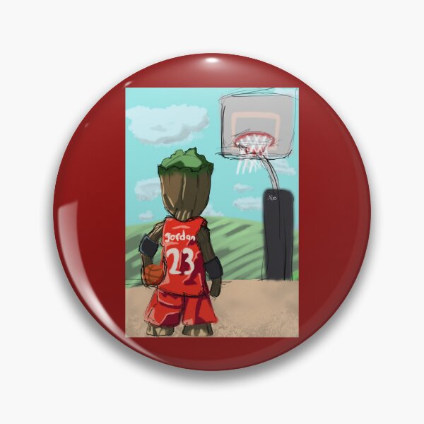 Item preview, Groot Jordan Basketball  designed and sold by Khiburk.