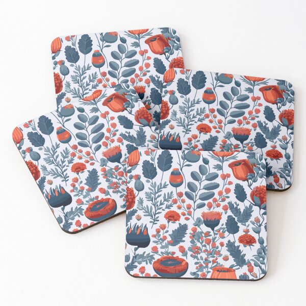 Item preview, Amelia 1 - Floral pattern designed and sold by BlertaDK.
