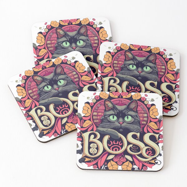Item preview, Cat is boss designed and sold by Kingrocker.