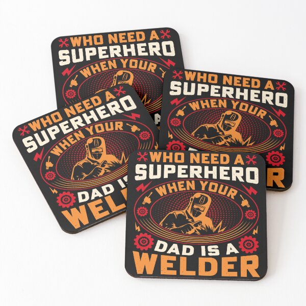 Item preview, Your Dad is a Welding Superhero designed and sold by Anniebuh.
