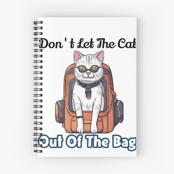 Item preview, Don't let the cat out of the bag designed and sold by PrintopiaHaven.