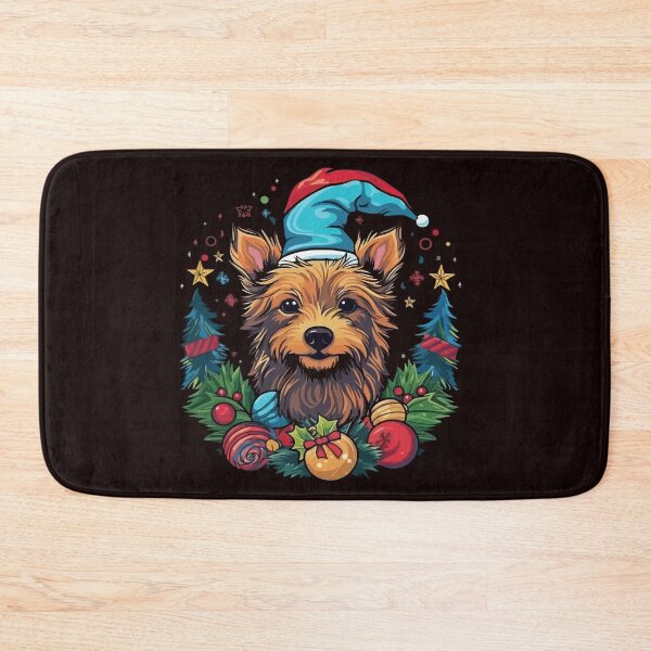 Item preview, Christmas Australian Terrier designed and sold by creativellashop.