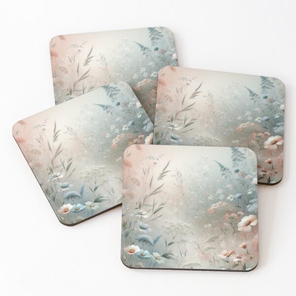 Item preview, Ethereal Meadows: Soft Pastel Wildflower designed and sold by CoussaZau.