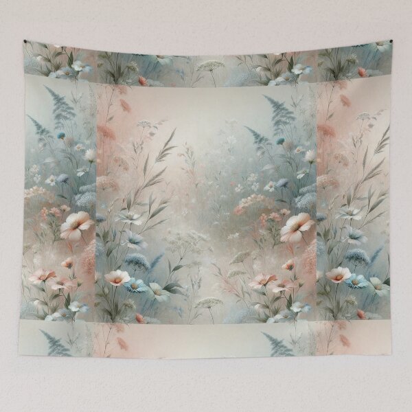 Item preview, Ethereal Meadows: Soft Pastel Wildflower designed and sold by CoussaZau.