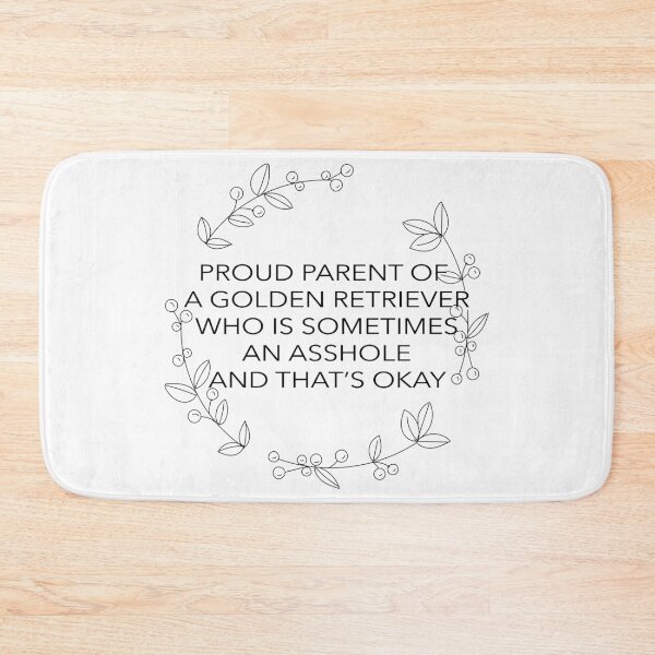 Item preview, Proud Parent of a Golden Retriever Funny dog designed and sold by Ruslanov7.