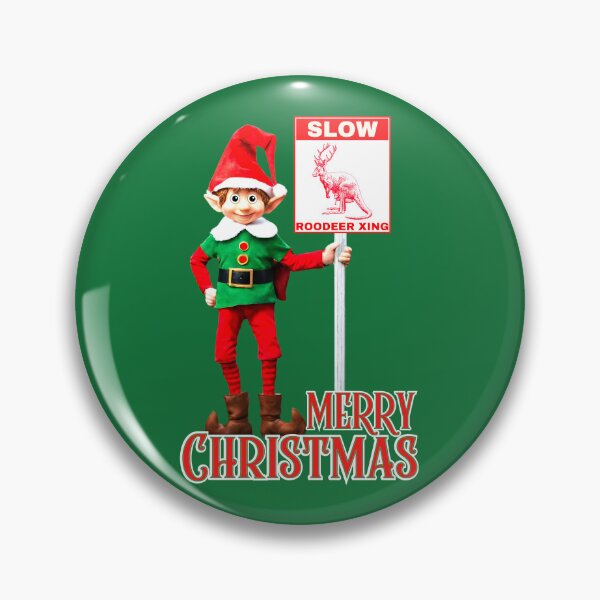 Item preview, Australian Merry Christmas Elf Aussie Roodeer Xmass designed and sold by theflandonian.