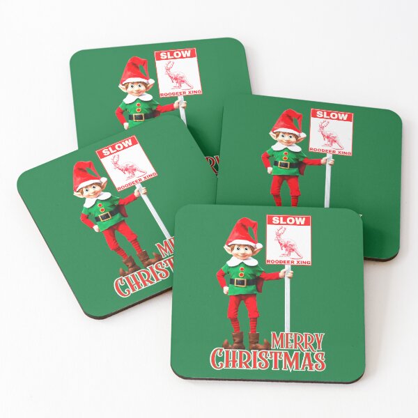 Item preview, Australian Merry Christmas Elf Aussie Roodeer Xmass designed and sold by theflandonian.