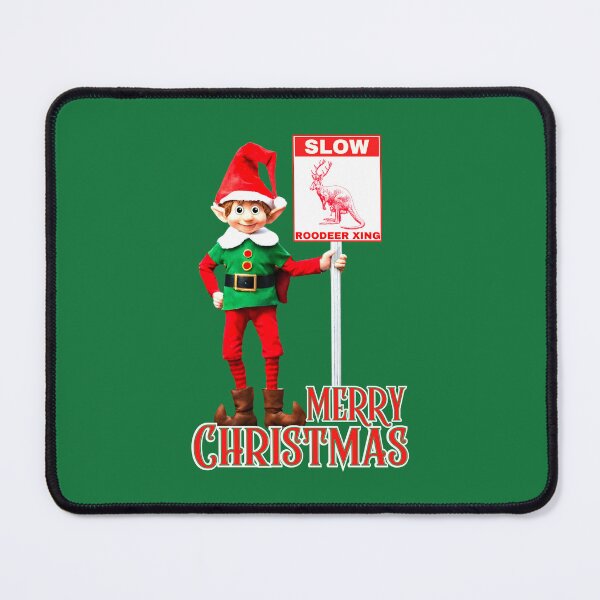 Item preview, Australian Merry Christmas Elf Aussie Roodeer Xmass designed and sold by theflandonian.