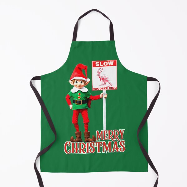 Item preview, Australian Merry Christmas Elf Aussie Roodeer Xmass designed and sold by theflandonian.