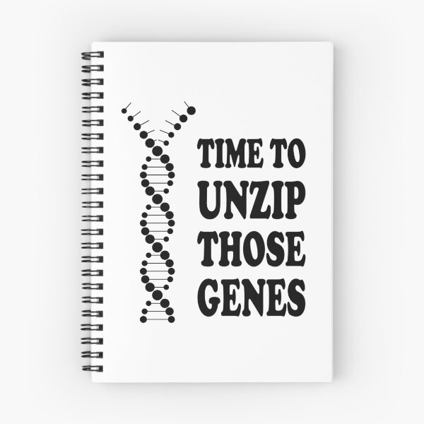 Item preview, Time To Unzip Those Genetic Genes designed and sold by ScienceCorner.