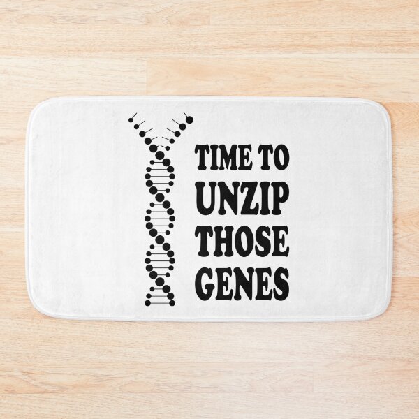 Item preview, Time To Unzip Those Genetic Genes designed and sold by ScienceCorner.