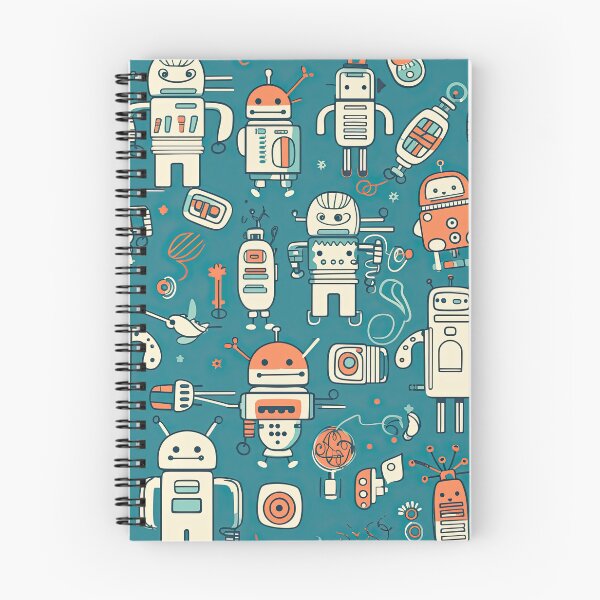 Item preview, Funky Little Robots designed and sold by ArtyArtArtist.