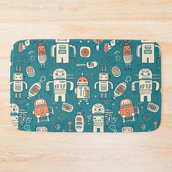 Item preview, Funky Little Robots designed and sold by ArtyArtArtist.