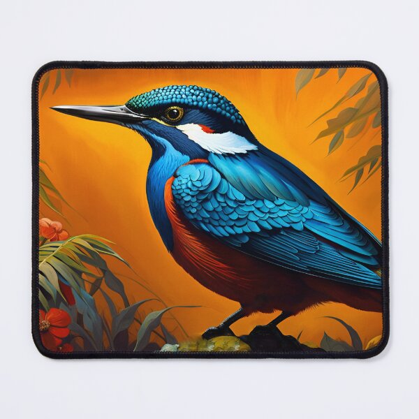Item preview, Blue Kingfisher, Ai Generated Art designed and sold by ACC .