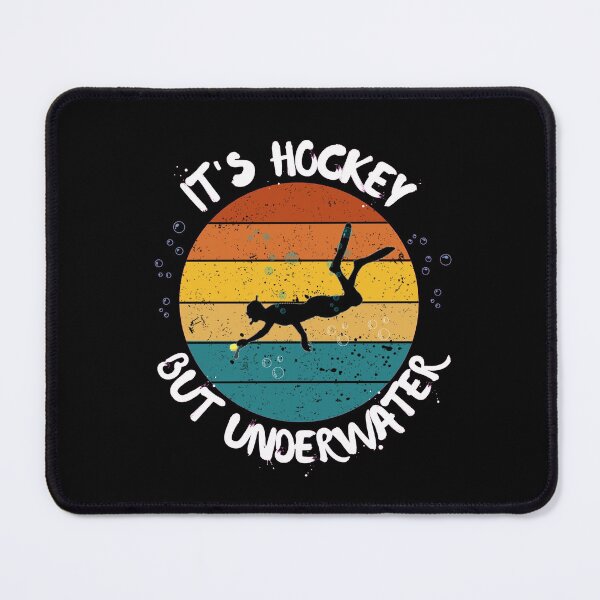 Item preview, Its Hockey, but underwater (Octopush rvintage sunset) designed and sold by Kei-O-kay.