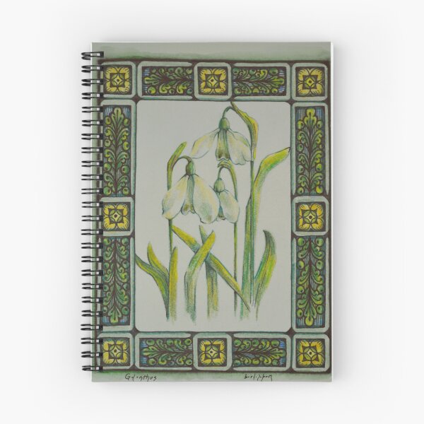 Item preview, Snow Drop Flowers designed and sold by ecce-art.
