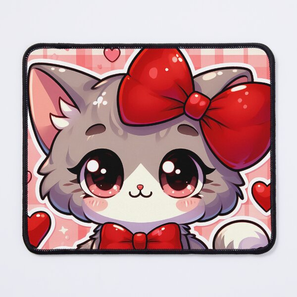 Item preview, Cute Valentine Kitty, junk journaling, journaling designed and sold by Design Den.