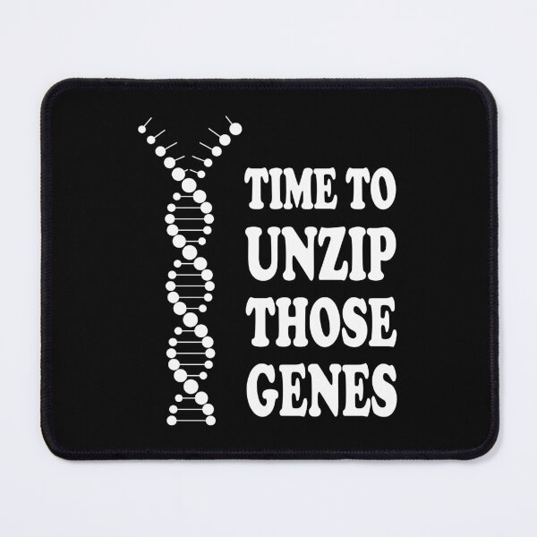 Item preview, Time To Unzip Those Genetic Genes designed and sold by ScienceCorner.