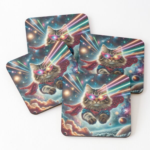 Item preview, Laser Space Cat designed and sold by Zestpond.