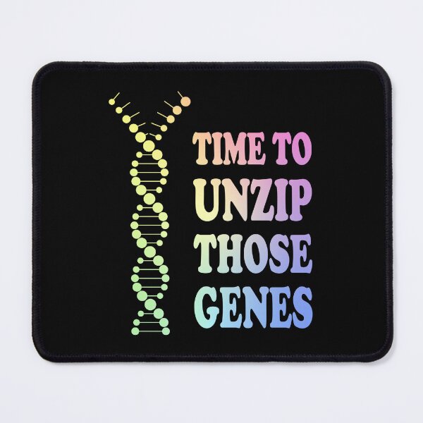 Item preview, Time To Unzip Those Genetic Genes designed and sold by ScienceCorner.