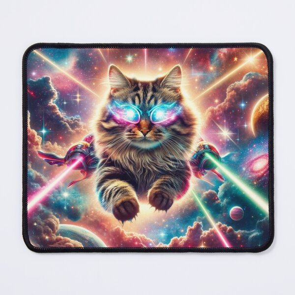 Item preview, Laser Space Cat designed and sold by Zestpond.