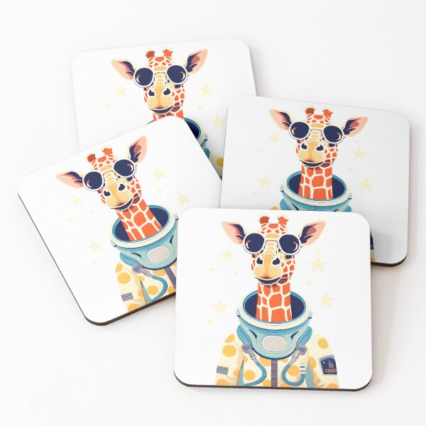 Item preview, Galaxy-themed Giraffe Toddler Fashion designed and sold by macvoodoodesign.