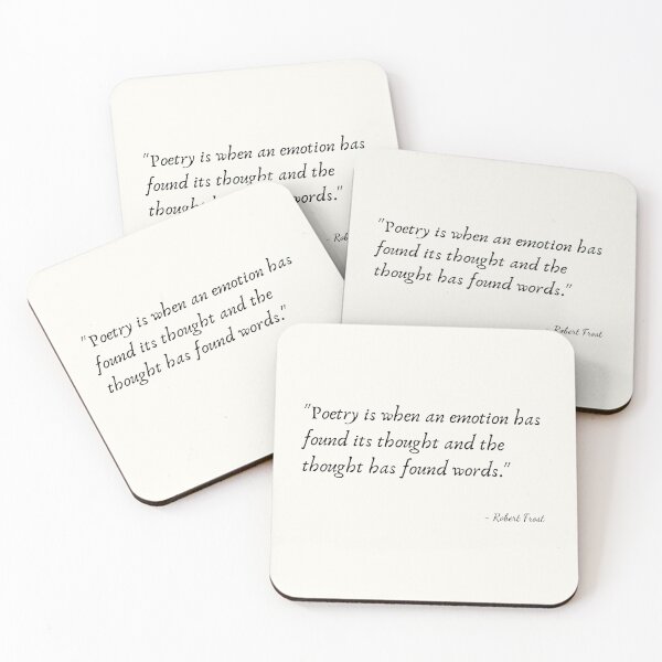Item preview, A Quote about Poetry by Robert Frost designed and sold by Poemit.