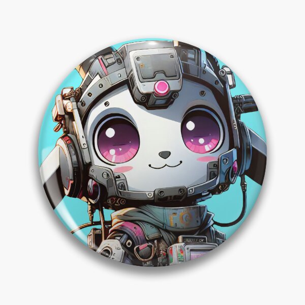 Item preview, Cute Cyberpunk Robot Goat! designed and sold by kukamatsu.