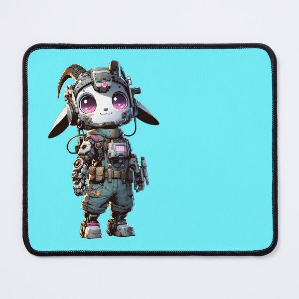Item preview, Cute Cyberpunk Robot Goat! designed and sold by kukamatsu.