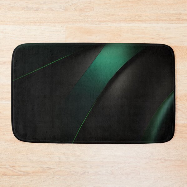 Item preview, Black & Green Smooth Stripes designed and sold by Quark-Up-Fiber.