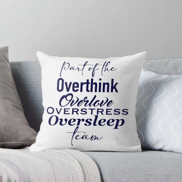 Item preview, Part of the Over Team - Navy designed and sold by TeaLimeTwo.