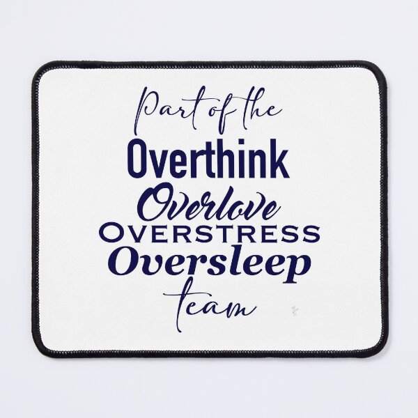 Item preview, Part of the Over Team - Navy designed and sold by TeaLimeTwo.