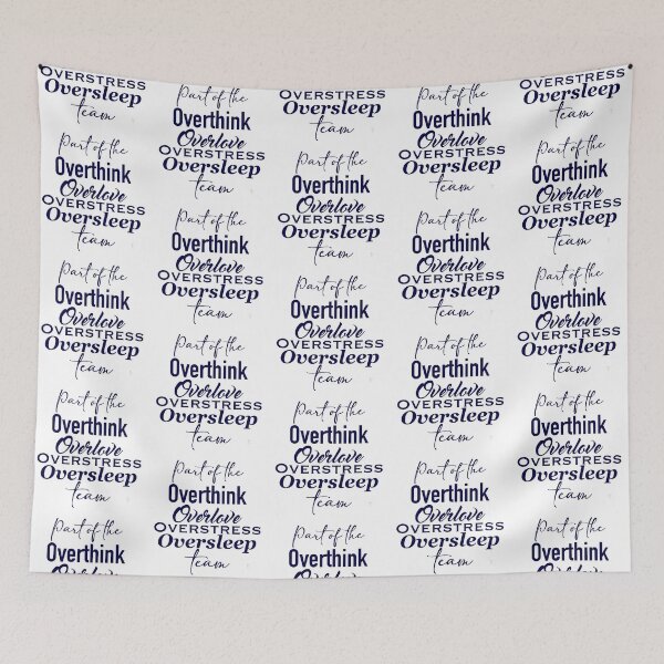 Item preview, Part of the Over Team - Navy designed and sold by TeaLimeTwo.